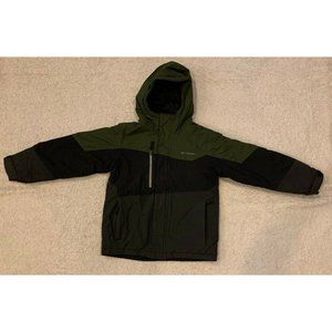 Columbia Sportswear Jacket | Black & Green, Hood |